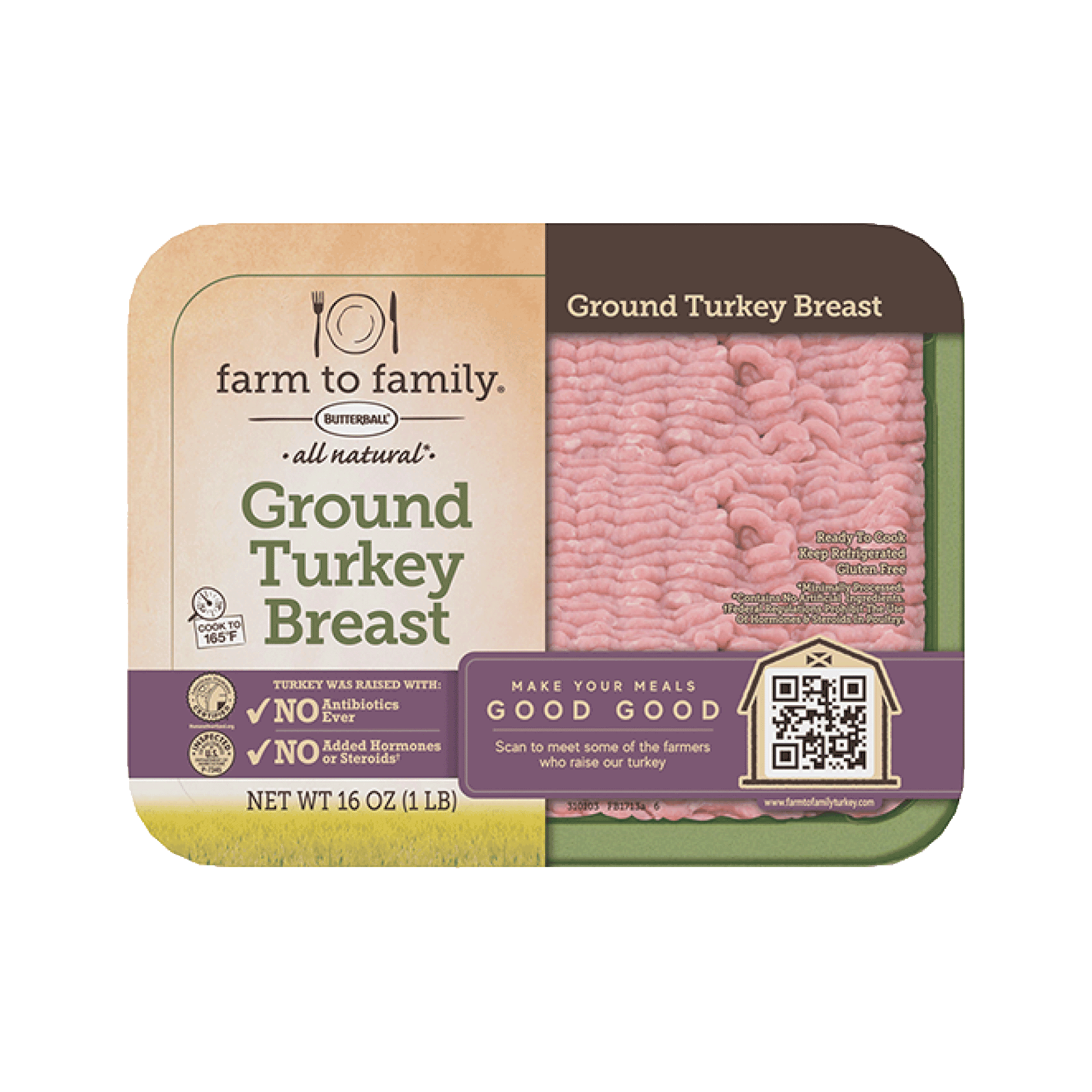 Ground Turkey Breast | Farm To Family