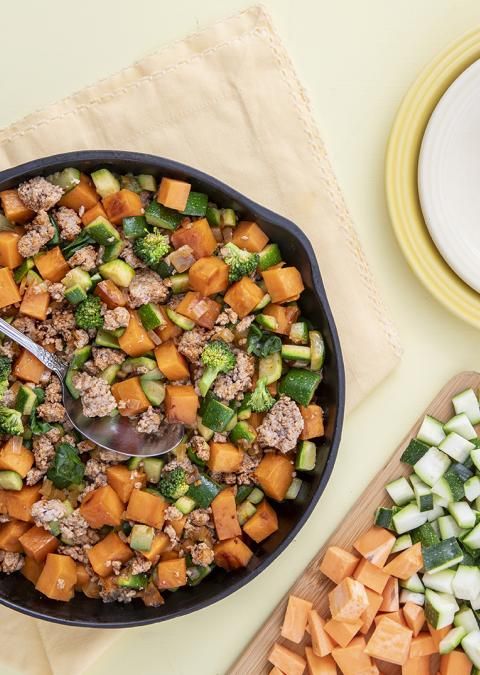 Butterball Turkey Zucchini Skillet
