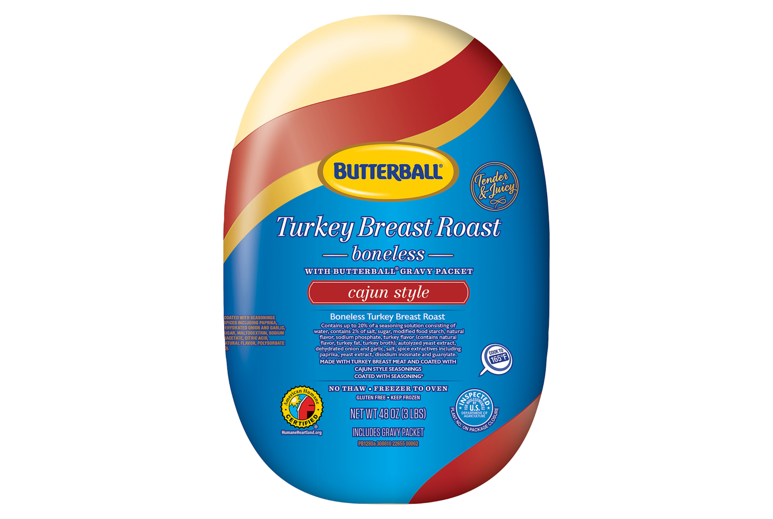 Boneless Frozen Cajun Turkey Breast Roast | Butterball