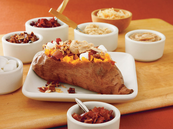 Baked Sweet Potato Bar